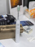 飛利浦（PHILIPS）【肖戰(zhàn)推薦】電動(dòng)牙刷鉆石1系 生日禮物 成人情侶送男生/女友 3倍潔齒 輕松刷感 皓月白 曬單實(shí)拍圖