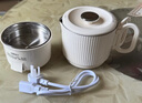 蘇泊爾（SUPOR）便攜式燒水壺電水壺折疊0.8L 旅行出差家用養(yǎng)生沖奶電熱水壺學(xué)生304不銹鋼泡面杯 SW-08J01 曬單實拍圖