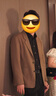 雅戈爾（YOUNGOR）長袖襯衫男素色襯衫羊毛混紡可機洗羊毛襯衫溫暖有型商場同款 黑色 41 曬單實拍圖