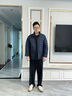 波司登（BOSIDENG）25年新款輕薄羽絨服男短款90絨三防面料保暖內(nèi)膽外套 中山青5870-航海系 M 175/96A 體重約130-140斤 曬單實(shí)拍圖