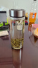 希諾玻璃杯單層加厚大容量家用辦公泡茶杯子男車(chē)載水杯XN-6017L 530mL 曬單實(shí)拍圖