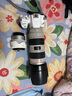 佳能\Canon EF70-200 二手單反鏡頭全畫幅鏡頭胖白 小白三代中長焦遠(yuǎn)攝變焦紅圈 人像鏡頭 70-200F2.8 IS愛死小白（防抖） 99新 曬單實(shí)拍圖