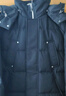 卡賓男裝長款羽絨服秋冬款90白鴨絨鴨絨大衣外套保暖 煤黑色01 L /175/50 曬單實拍圖