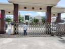 電動伸縮門不銹鋼折疊推拉大門學(xué)校廠房工廠智能遙控收縮鋁合金門 雄鷹3號 曬單實拍圖