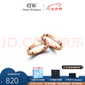 丹尼爾惠靈頓（DanielWellington）dw戒指女男 閃耀星辰情侶戒指素圈對(duì)戒 七夕情人節(jié)禮物送女友 玫瑰金一對(duì)【碼數(shù)備注】 曬單實(shí)拍圖