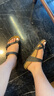 BIRKENSTOCK勃肯德國進(jìn)口女款時(shí)尚舒適百搭軟木Mayari夾趾拖鞋 黑色窄版0071793 38 曬單實(shí)拍圖