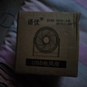 臺式小風(fēng)扇桌面風(fēng)扇小型家用靜音辦公室桌面上usb風(fēng)扇學(xué)生宿舍電風(fēng)扇 5吋直插一檔|臺掛兩用|靜音大風(fēng)力|顏色隨機 曬單實拍圖
