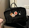 北極狐FJALLRAVEN登機出差旅行包健身包手提斜跨雙肩包三用大容量電腦包 黑色 曬單實(shí)拍圖