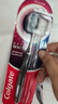 高露潔（Colgate）48孔寬頭成人專用牙刷男士超細(xì)軟毛炭絲護(hù)齦2支 去牙漬去煙漬美白 曬單實拍圖