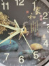 WCZ德國夜光鐘表掛鐘客廳時(shí)尚輕奢簡約鐘掛墻掛表家用電波時(shí)鐘自動(dòng)對 家和富貴黑框-夜光靜音鐘 10英寸 曬單實(shí)拍圖