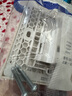 西蒙（SIMON）奶油風開關(guān)插座 啞光家用大面板 86型暗裝電源 M1系列可可蛋奶色 四開雙控開關(guān) 曬單實拍圖