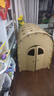 泰利奇新款兒童紙房子玩具屋紙板城堡手工幼兒園寶寶紙殼制作小屋 大號星空屋 800*900*1000 曬單實(shí)拍圖