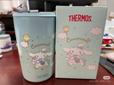 膳魔師（THERMOS）大耳狗蜜蜂花環(huán)系列大咖杯保溫杯大容量水杯便攜吸管杯八角咖啡杯 八角咖啡杯 藍色(自帶杯套) 400ml 曬單實拍圖