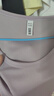 森馬（Semir）短袖t恤女短款修身圓領(lǐng)內(nèi)搭25夏涼感V領(lǐng)上衣109325100006 曬單實(shí)拍圖