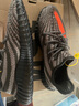 阿迪達(dá)斯Yeezy350夏日透氣椰子男女休閑鞋HQ7045 43 曬單實(shí)拍圖