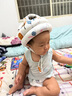 licheers防摔護(hù)頭嬰兒防摔帽寶寶學(xué)步防撞頭盔透氣兒童頭部保護(hù)神器 曬單實(shí)拍圖