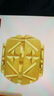 金小貅黃金轉(zhuǎn)運珠999足金車花珠圓珠路路通吊墜項鏈掛墜手串DIY隔珠 0.98g,車花圓珠【多退少補】 曬單實拍圖
