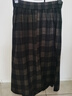 品彩（PinCai）半身裙女曠野美拉德時(shí)尚休閑格子中長(cháng)裙A字格子百褶裙P144B6002 曬單實(shí)拍圖