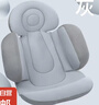 兒童推車坐墊安全提籃安全座椅內(nèi)墊保護(hù)墊寶寶棉腰墊子四季通用 宇航員提籃內(nèi)墊【灰色】 曬單實(shí)拍圖