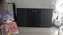松下（Panasonic）【日本直郵】音頻解析組件音箱多功能組合音響便攜式無線藍(lán)牙小型CD播放器收音學(xué)習(xí)機(jī)【需變壓器】 SC-HC420-K黑色【需變壓器】 曬單實拍圖