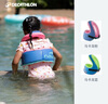 迪卡儂兒童游泳背心浮力背心男女童漂浮馬甲寶寶 馬卡龍藍 25-35 KG 曬單實拍圖