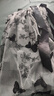 皮爾卡丹（pierre cardin）2024年夏季新款加碼女裝氣質(zhì)短袖收腰網(wǎng)紗繡花拼接假兩件連衣裙女 黑色 XL (115-130斤) 曬單實拍圖