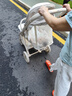 InnoTruth輕羽嬰兒車可坐可躺0-3歲用一鍵折疊帶減震高景觀0-6新生兒手推車 【4代尊享版-燕麥米】新生兒護(hù)脊 曬單實(shí)拍圖