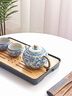 四方亭青花汝窯纏枝茶壺景德鎮(zhèn)高檔中式泡茶壺家用汝瓷開片可養(yǎng)功夫茶具 汝窯纏枝青花茶壺-文旦(送茶杯) 201mL(含)-300mL(含) 曬單實(shí)拍圖