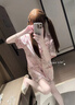 另約冰絲睡衣女款夏季涼感短袖短褲2025新款日系可愛(ài)小兔子家居服套裝 50800 粉格兔子 XL 曬單實(shí)拍圖