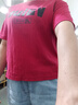 沐依琳短款T恤女短袖韓版寬松2025新款矮個子女士高腰上衣體恤衫 棗紅色Valua【純棉】 M 建議100斤內(nèi) 曬單實拍圖