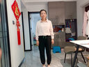FR.YH.ZH鑫楠服飾崔萬志優(yōu)選女士襯衫長袖上衣休閑春秋顯瘦百搭感 襯衫香檳色 3XL 曬單實拍圖