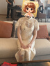 泰勒馬丁紅色新中式旗袍訂婚禮服女2025新款婚紗新娘主紗高檔秀禾服敬酒服 金縷鵲影 M 曬單實拍圖