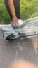 愛瑪電動(dòng)自行車歡樂(lè)豆48V12Ah鉛酸電池續(xù)航40km新國(guó)標(biāo)迷你踏板 源彩塔塔綠 曬單實(shí)拍圖