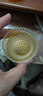 AILUKI日本茶漏過(guò)濾網(wǎng)純鈦茶濾千孔一體茶葉過(guò)濾網(wǎng)高檔濾茶器過(guò)濾器 【1190孔】純鈦圓凹柄款茶漏-花梨 曬單實(shí)拍圖