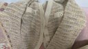 VGRASS女裝針織開(kāi)衫25年夏季新款綿羊毛仿小香風(fēng)肌理短外套上衣 杏仁棕夾花色 S 曬單實(shí)拍圖