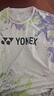 YONEX尤尼克斯網(wǎng)球服比賽訓(xùn)練吸汗速干專業(yè)比賽短袖115145TCR白XO 曬單實拍圖