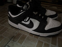 耐克NIKE男復(fù)古休閑板鞋 DUNK緩震運(yùn)動(dòng)鞋 HF5441-100黑白40 曬單實(shí)拍圖