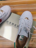 CDGLVCK&LEER意大利風(fēng)品牌男鞋小蜜蜂男士休閑板鞋CDG LV CK LEE R輕奢運動(dòng)鞋 白拼杏色字母 40 曬單實(shí)拍圖