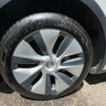 適用于特斯拉Model Y19寸輪轂蓋銀黑輪胎保護(hù)罩裝飾蓋 黑銀 19寸21款14爪銀黑款：一只裝 曬單實(shí)拍圖