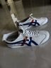Onitsuka Tiger鬼塚虎經(jīng)典小白鞋男女鞋 舒適運(yùn)動休閑鞋MEXICO 66? 1183C126 白色/藍(lán)色 40.5 曬單實(shí)拍圖