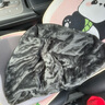 汽車(chē)腰靠毯子兩用車(chē)用車(chē)載靠枕抱枕被靠墊車(chē)內后排二合一空調被 黑色 腰靠毯子 40cm*30cm 展開(kāi)毯子110*150cm 曬單實(shí)拍圖