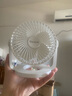 賽億風(fēng)寶蓄電小風(fēng)扇電風(fēng)扇小臺(tái)扇迷你USB手持便攜風(fēng)扇小型學(xué)生宿舍床頭辦公室靜音桌面小電扇4000毫安 曬單實(shí)拍圖