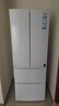海爾（Haier）冰箱342升一級雙變頻風(fēng)冷無(wú)霜雙開(kāi)門(mén)四門(mén)法式多門(mén)三檔變溫超薄可嵌入Leader系列家用家電國家補貼 342升冰雪白+1級雙變頻+黑金凈味+冷藏三檔變溫 曬單實(shí)拍圖
