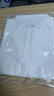 茵曼度假風(fēng)提花全棉氣質(zhì)襯衫夏季女裝百搭寬松短袖襯衣上衣 白色  M  曬單實(shí)拍圖