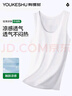 有棵樹(shù)男士背心內(nèi)穿跨欄運(yùn)動(dòng)冰感棉質(zhì)健身吊帶棉感打底汗衫潮流夏季 曬單實(shí)拍圖