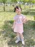 巴帝巴帝女童套裝夏季2025新款兒童背心短裙兩件套夏裝女寶寶休閑夏款衣服 粉色 冰塊企鵝 110 推薦身高100-110CM 曬單實(shí)拍圖