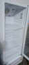 美的（Midea）展示柜商用278升 風循環(huán)制冷全冷藏立式透明玻璃門陳列柜 商超便利店啤酒保鮮飲料柜SC-278GM(E)白 曬單實拍圖