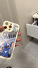 XP適用蘋果15promax手機殼鏡頭全包iphone15promax軟散熱硅膠卡通男女款防摔高級感-古董白可愛迪仔 曬單實拍圖