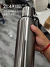全鋼保溫杯男士316不銹鋼大容量茶水分離泡茶水杯子便攜帶濾網壺 316不銹鋼-1000ML（茶水分離） 曬單實拍圖