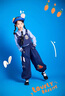 G.DUCKKIDS小黃鴨女童秋裝套裝朱迪兔子警官衣服2025新款兒童cos服裝春秋季 三件套 140 建議9~10歲【130-140cm】cm 曬單實(shí)拍圖
